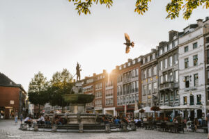 Markt mit Karlsbrunnen